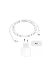 Battunique Macbook Ipad Iphone 11 / 12 - Pro Max Mini Uyumlu 20w Adaptör Kablo Usb-c Pd Hızlı Şarj Aleti