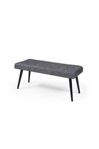 erezoğulları Mutfak Bank Bench Oturma Markiz 95cm Gri/antrasit Kumaş