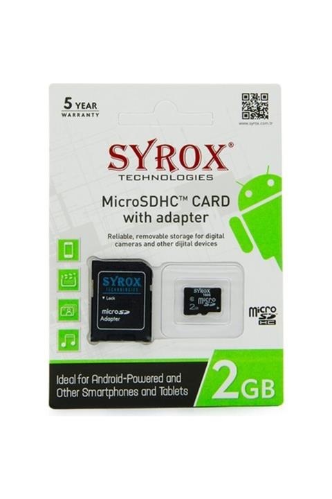 RealFoni 2 Gb Micro Sd Card Hafıza Kartı Adaptörlü