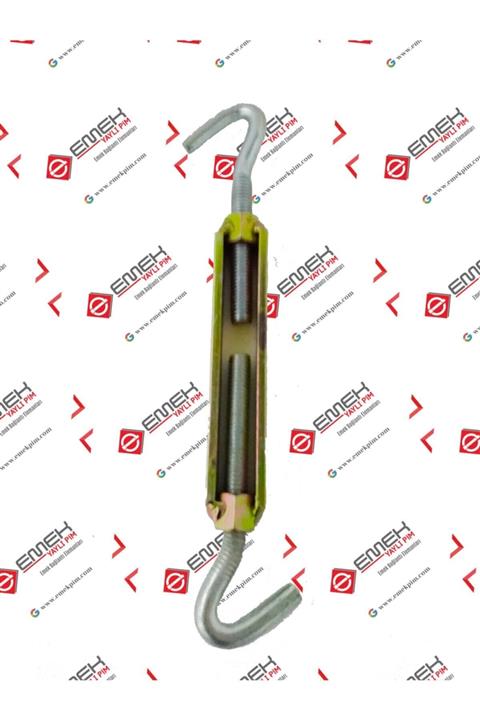 AKSUFEZ Galvanizli Çelik Kanca Yük Halat Gerdirme M10 (10 Mm) 1 Adet