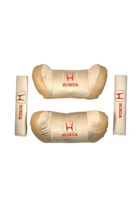 trendgaraj Honda Bej Boyun Yastık Seti