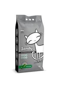 Sandy Sodyum Bentonit Ultra Topaklaşan Kokusuz Doğal Kedi Kumu 10 kg