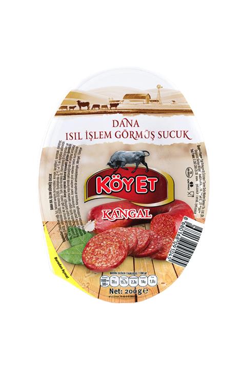 Köyet %100 Dana Eti Tekli Kangal Sucuk 200 gr