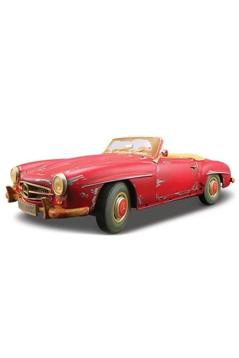 Maisto Mercedes 1955 190sl 1:18 Model Araba Old Friends Kırmızı