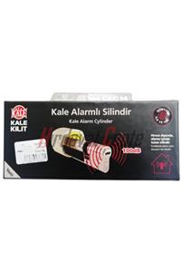 Kale Kilit 164asyn Alarmlı Silindir Barel Kapı Göbeği 76mm Nikel