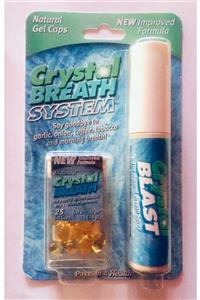 CRYSTAL BREATH Dentek Taze Nefes Kapsülleri Ve Ağız Spreyi Seti