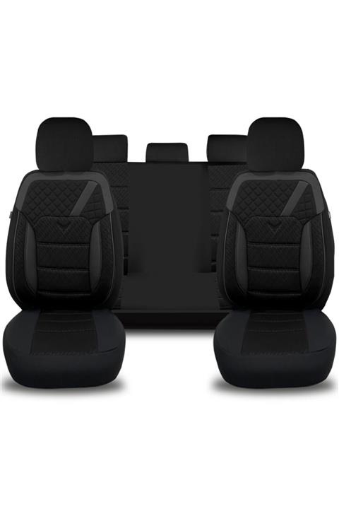 Oto Pandami Opel Astra K 2015 Uyumlu Siyah Koltuk Kılıfı Kks469