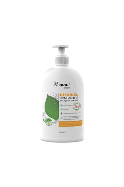 HOMM CLEAN Bitkisel Konsantre Bulaşık Deterjanı (elde Yıkama) 500 Ml