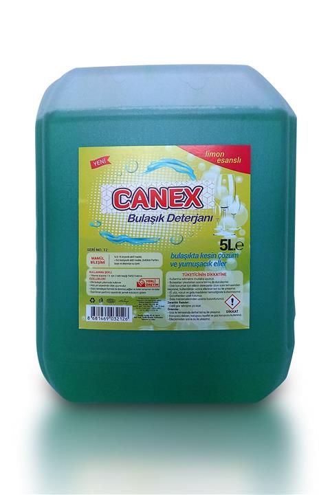 Volkan Temizlik Ürünleri Canex Bulaşık Deterjanı 5 L