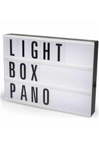 orhanucuzluk Light Box Led Işıklı Yazı Panosu ( 30 X 22 Cm )