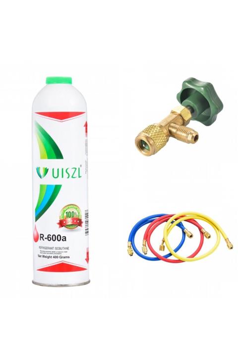 Universal Soğutucu R600a Gaz Verme Seti Gaz - Vana - Hortum