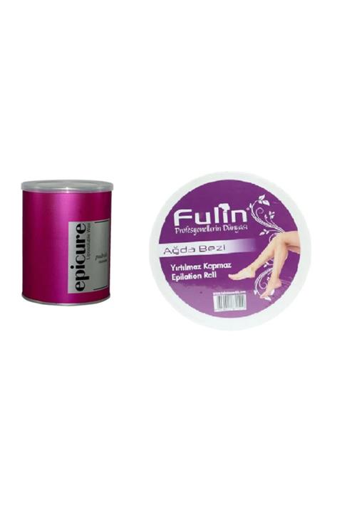 Epicure Pudralı Konserve Ağda 800 Ml-ağda Bezi 100 Mt Kaliteli