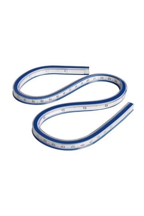 Lutart 40 Cm Kobra Eğri Çizim Cetveli La-l700-40