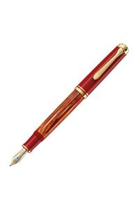 Pelikan Souveran M600 Special Edition Dolma Kalem Tortoiseshell-red F Uç 815741