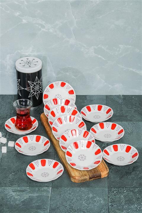 Cooker Shop Porselen Kahveci Çay Tabağı 12'li