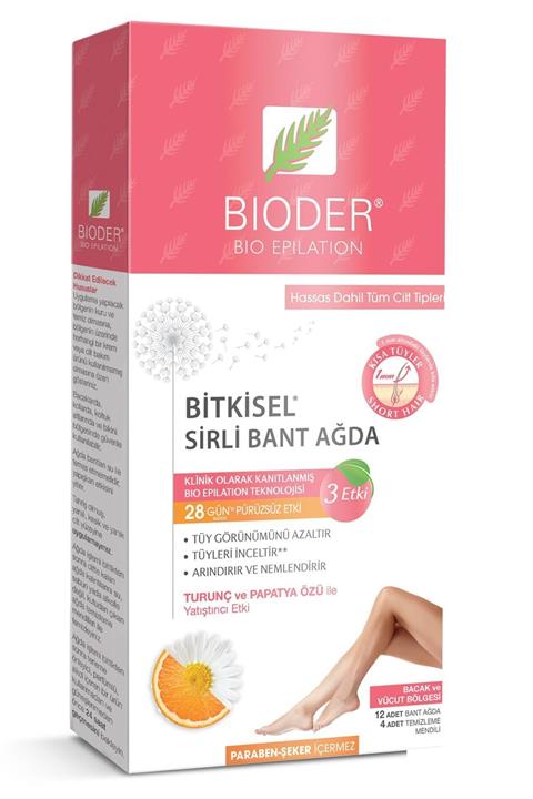 Bioder Bitkisel Sirli Bant Ağda