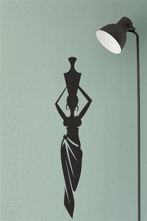 EF Home Dekoratif Ahşap Tablo - African Women