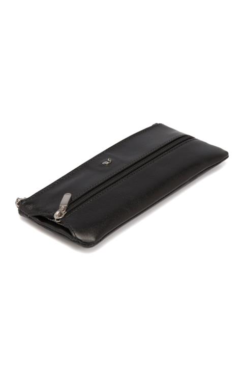 Tergan Siyah Deri Unisex Anahtarlık 00157b06