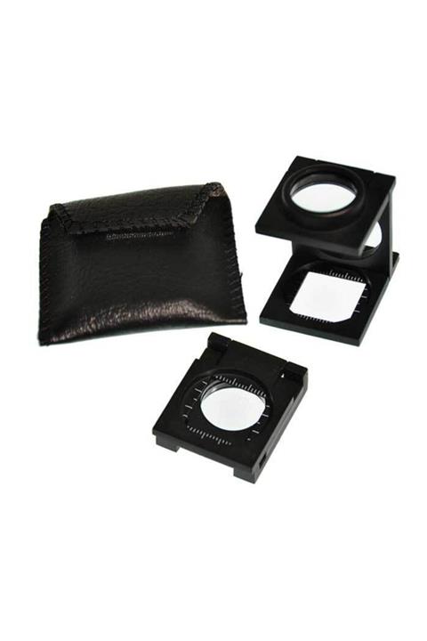 Skygo Full Çelik Kaplı 1cm Katlamalı Büyüteç