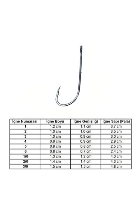 elifeoutdoor Marlin 92647 Bn No: 3 Iğne (100’lü)