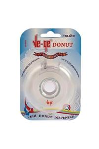 Vege Ve-ge Selefon Bant Donut Bant Makinalı 19mm X 25 Cm Şeffaf Ba4000190025d