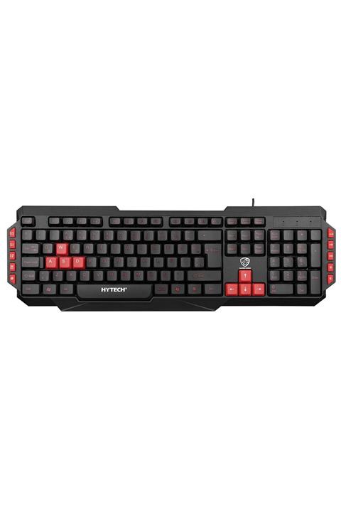 Hytech Hyk-46 Gamy Siyah Usb Kırmızı Tuşlu Q Gaming Oyuncu Klavyesi