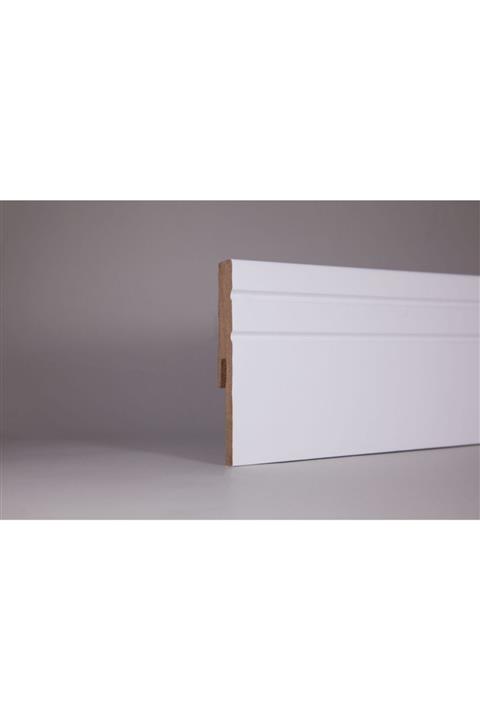 Emek Yapı Yalı Serisi Saten Beyaz K2 Model 10cm Süpürgelik