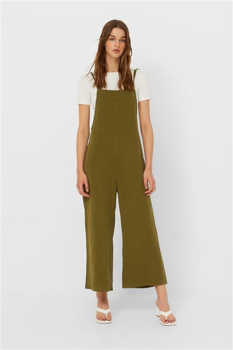 Stradivarius Dökümlü Salopet