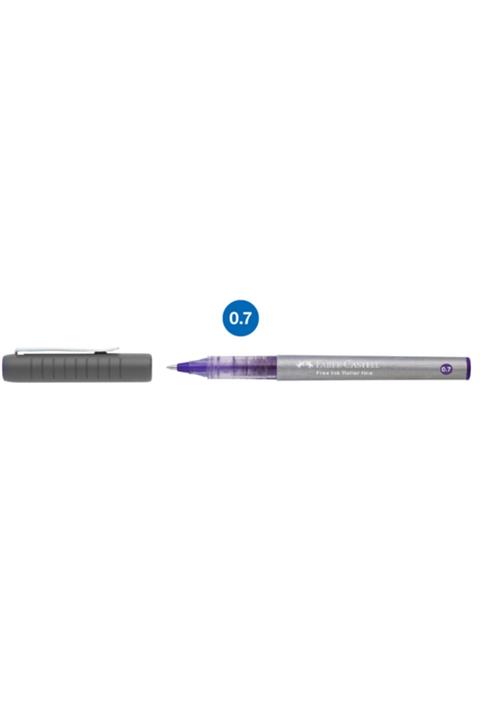 Faber Castell Faber-castell Roller Kalem Free Ink 0.7 Mm Menekşe 34 81 36