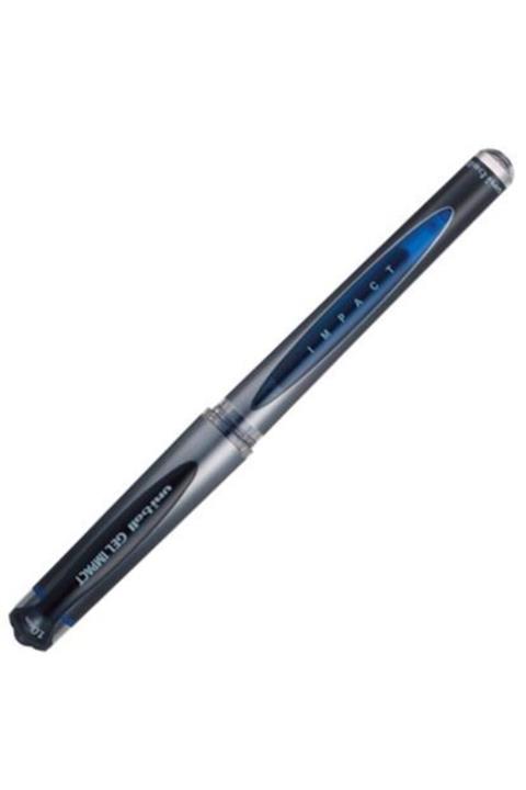 UNİBALL Roller Kalem Signo Broad Jel Bilye Uç Imza Kalemi 1.0 Mm Mavi Um-153s (12 Li Paket)