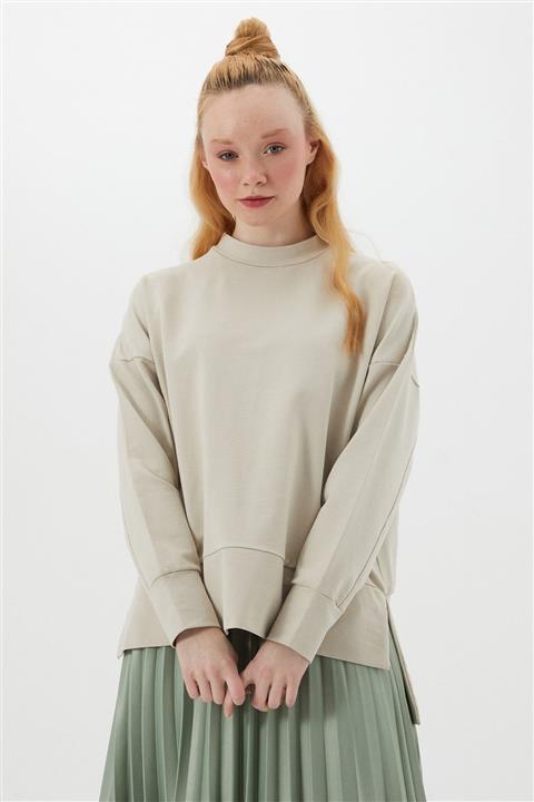 HOOPS Hooops Raive Sweatshirt - Bej