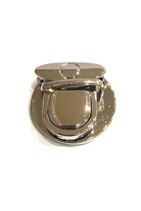 Hobitu Kadın Gümüş Renk Çanta Klipsi