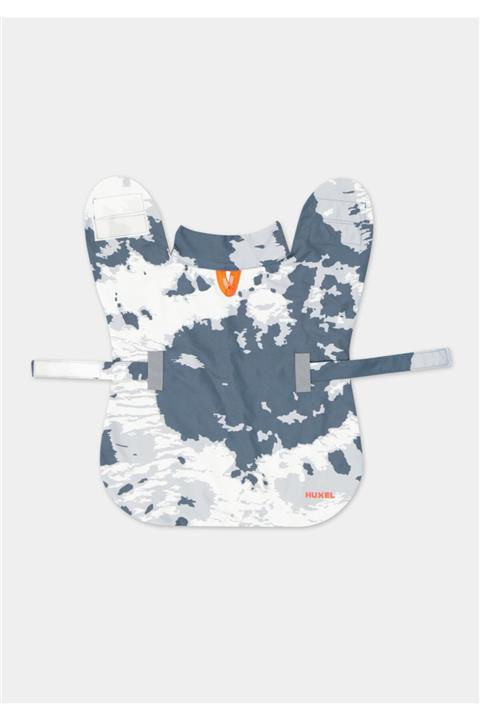 HUXEL Reflektör Detaylı Batik Lacivert Yağmurluk