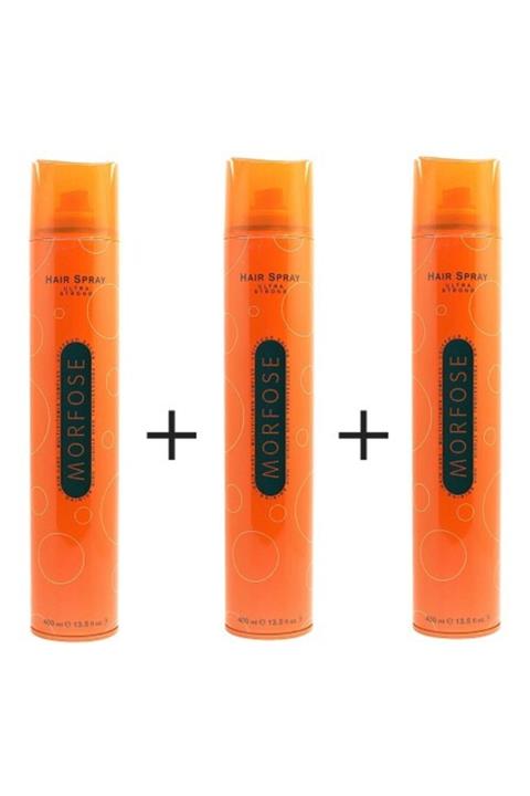 Morfose 3x400ml. Saç Spreyi Turuncu
