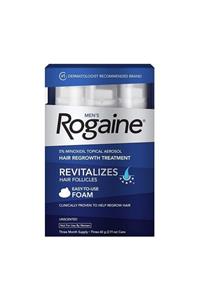 Rogaine Köpük 3 Aylık Set, Men's 5% Minoxidil Foam For Hair Loss And Hair Regrowth