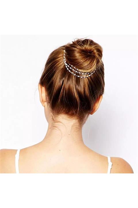 Pelin Aksesuar Kadın Incili Saç Aksesuarı