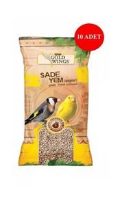 Gold Wings Sade Saka Ve Kanarya Yemi 300 gr x 10 Adet