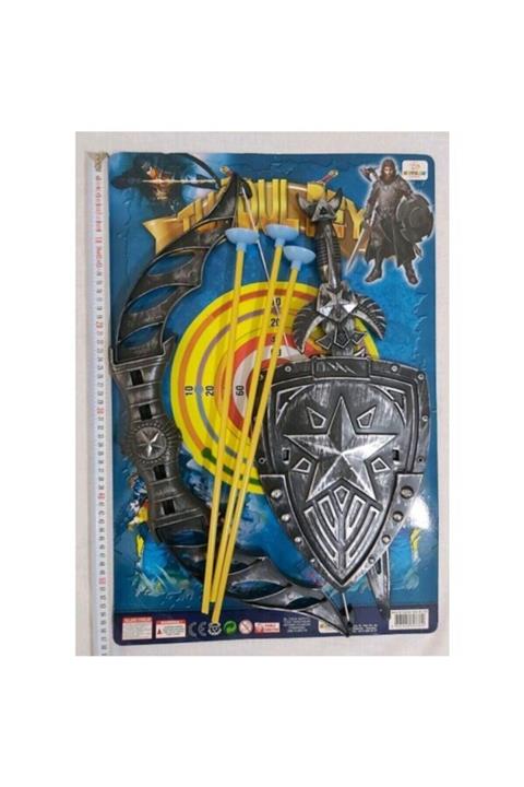 Yabidur Oyuncak Ok Yay Seti Kılıç Kalkan Set