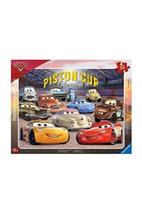 RAVENSBURGER 37 Parçalı Büyük Çerçeveli Puzzle Arabalar-061570