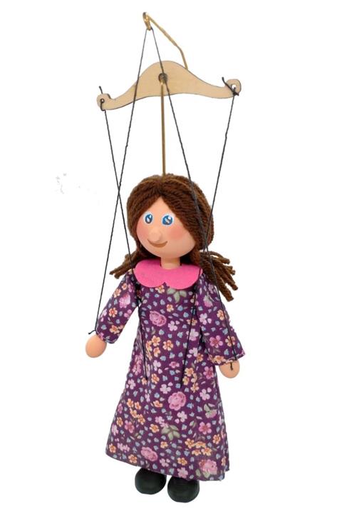 Kuklabaz Anne Kendin Yap Ipli Kukla Seti