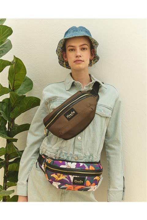 BloominBag Lilies Garden Çiçekli Bel Çantası