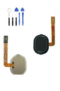 Tk Tech Samsung A40 A405 Home Tuş Bordu Mavi Tamir Seti Yanında