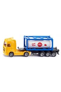 Siku Truck With Tank Container Maket Metal Model Araç N:1795