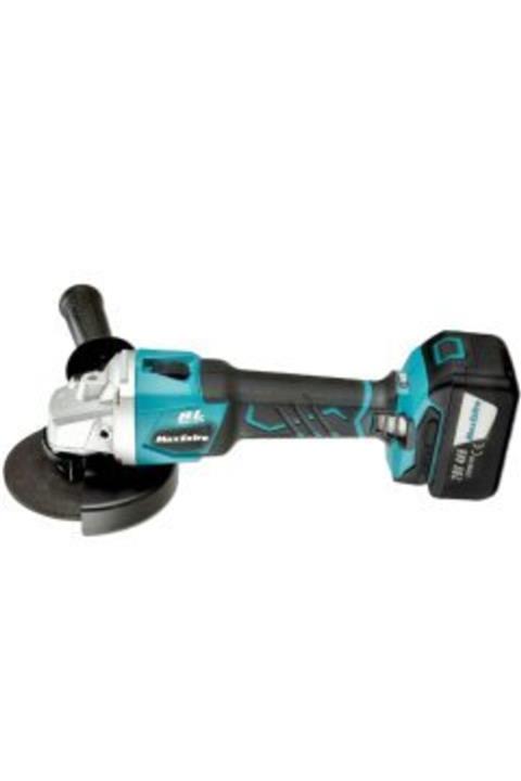 Max Extra Max-extra Mxp9030 Taşlama Makinası Çift Akü 20v 4.0ah Kömürsüz