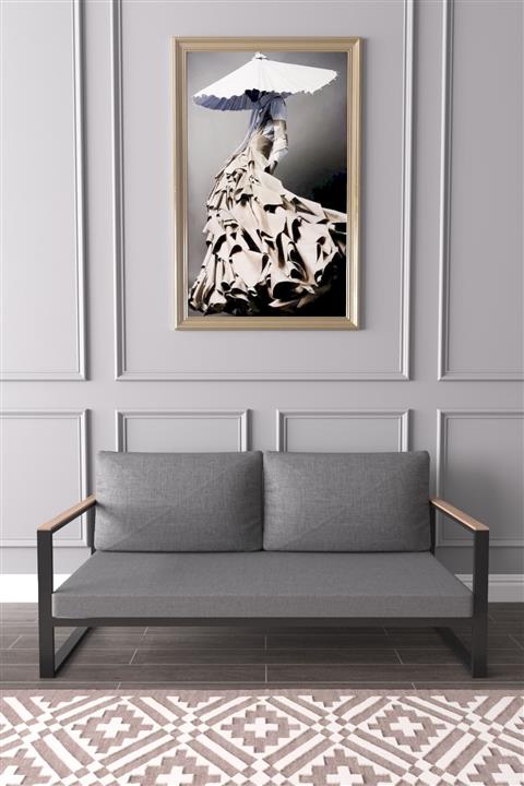 Evdemo Kobalt Ikili Kanepe Gri