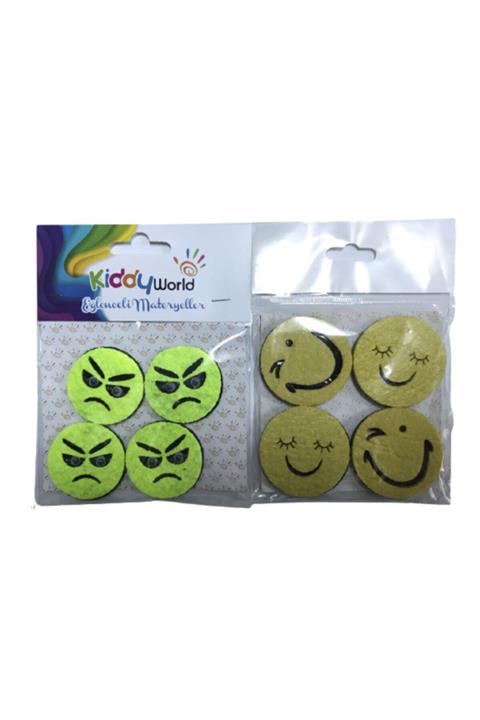 Kiddy World Emoji Şekilli Keçe
