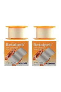 BETAİPEK B2502 Tıbbi İpek Flaster 5m X 2,5cm 2 Adet