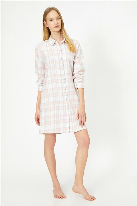 Koton Kadın Dügme Detayli Gecelik