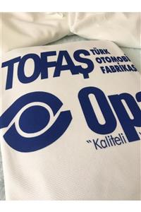 OPAR Tofaş Ön Arka Takım Servis Kılıfı Beyaz 4 Parça