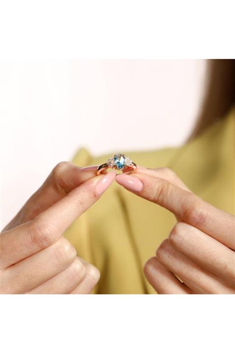 Sembol Gold Kadın Altın Pırlanta Yüzük 0,71 ct